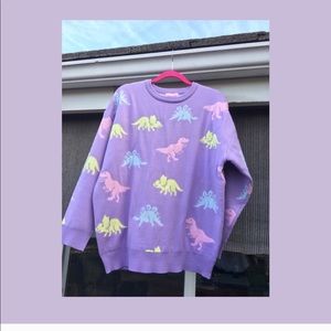 W💗C  Pastel Zaurus Sweater